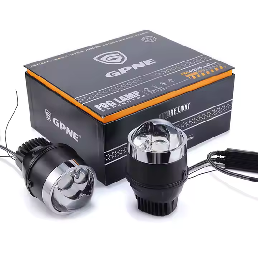 GPNE F9+2 PROJECTOR LAMP DOUBLE EYE YELLOW AND WHITE
