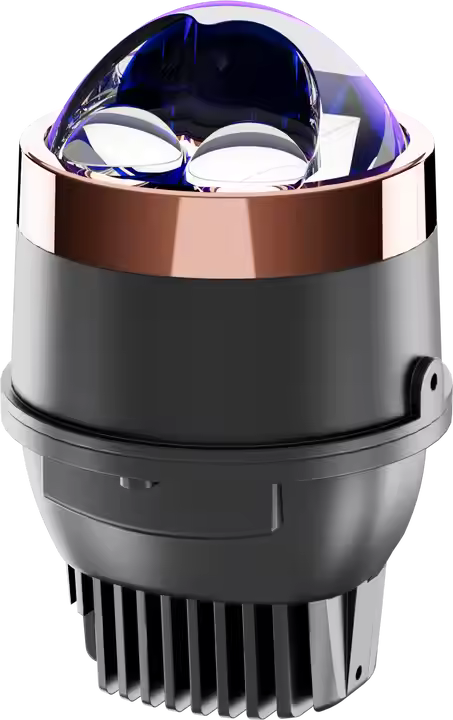 GPNE F9+2 PROJECTOR LAMP DOUBLE EYE YELLOW AND WHITE