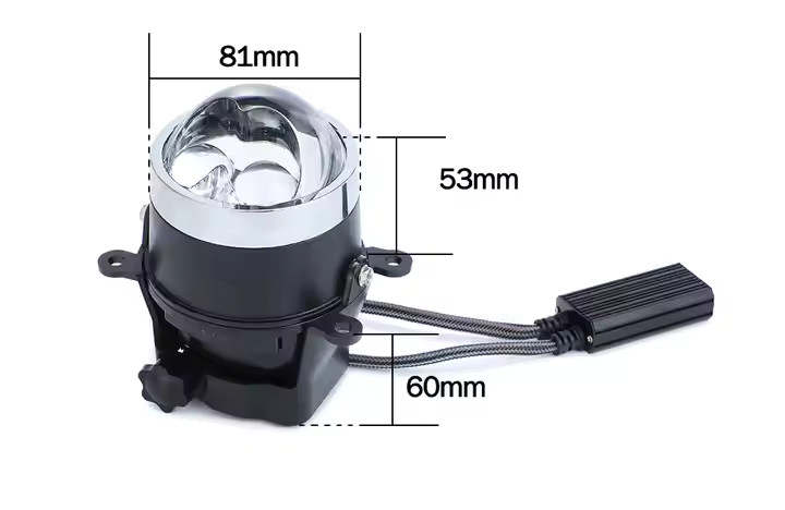 GPNE F9+2 PROJECTOR LAMP DOUBLE EYE YELLOW AND WHITE